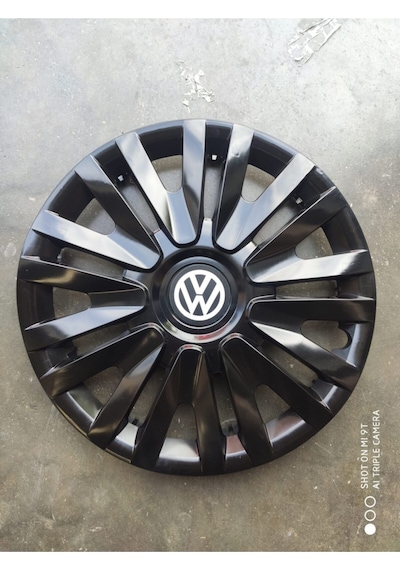 Volkswagen Caddy Polo Golf 14 Inç Siyah Kırılmaz Jant Kapak /4911syhvolksvagen/