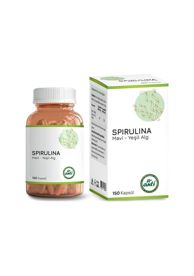 Spirulina Kapsül 150 Kapsül x 2 Adet Spirulina Kapsül 150 Kapsül x 2 Adet