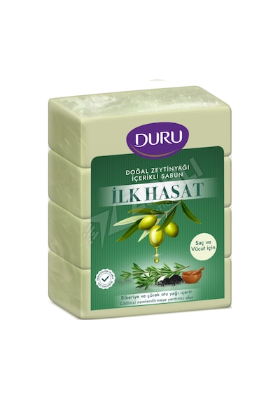 4 Adet Duru İlk Hasat Zeytinyağlı Katı Sabun 4 X150 Diğer