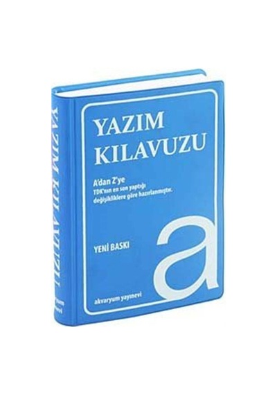 Yazım Kılavuzu - Akvaryum Yayınları