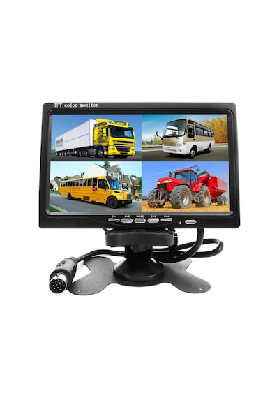 Servis Tipi 7 İnc Monitör 4 Girişli