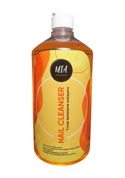 Cleanser 1 Litre Salon boy Tırnak temizleme solüsyonu