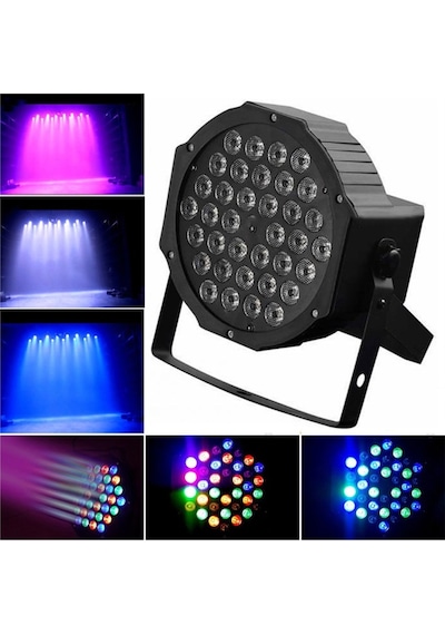 Quenlite Par-136X Led Par Sahne Işık Sistemi 1X36 Watt Rgb Dmx512