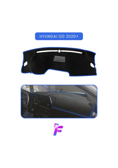 Hyundai İ20 2020+ Uyumlu Ön Göğüs Koruma Kolay Montaj Kaymaz Tasarım Oto Aksesuar Tc65