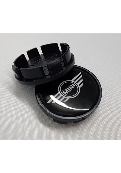 Jant Göbeği Mini Cooper 65-60 60Mm Yuva Plasto 4Lü Set Siyah
