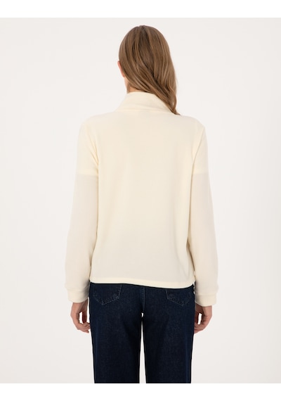 Pierre Cardin Kadın Ekru Sweatshirt 50316333-vr019 Ekru