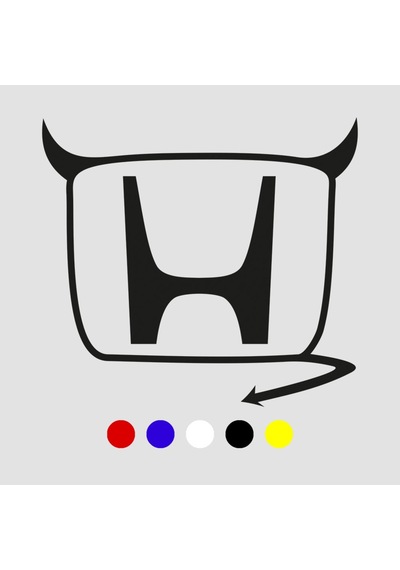 Honda Şeytan Sticker, Honda Sticker, Oto Sticker