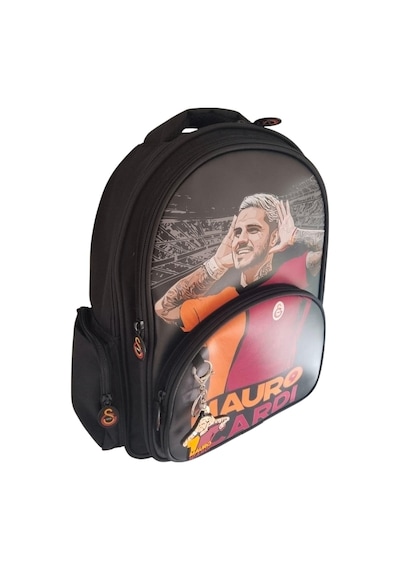 Galatasaray Orjinal Lisanslı Mauro İkardi Okul Çantası -sırt Çantası-ultra Aslanlar25590 Desenli