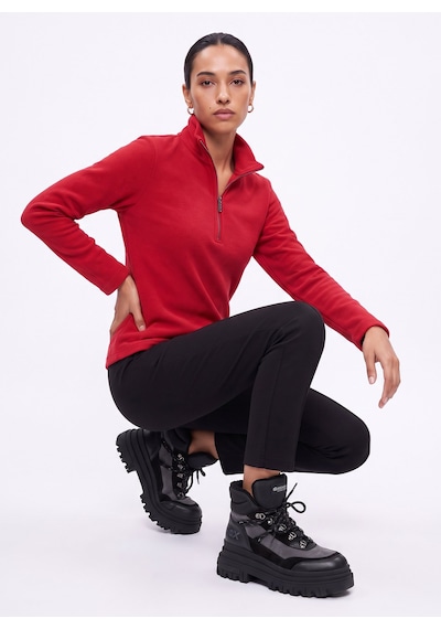 Discovery Expedition D6wl-swt3563 Kırmızı Kadın Sweatshirt