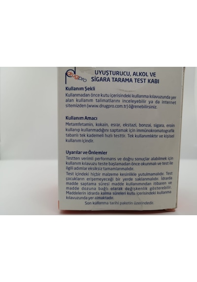 10 Parametreli İdrarda Uyuşturucu Test Kiti