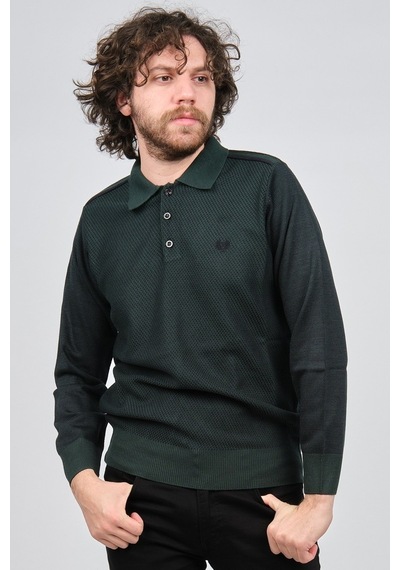 Pelikan Erkek Polo Yaka Kazak 1577412 Yeşil Yeşil
