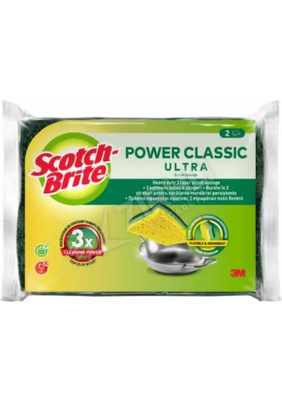 4 Adet Scotch Brite Klasik Ultra Sünger 2'li