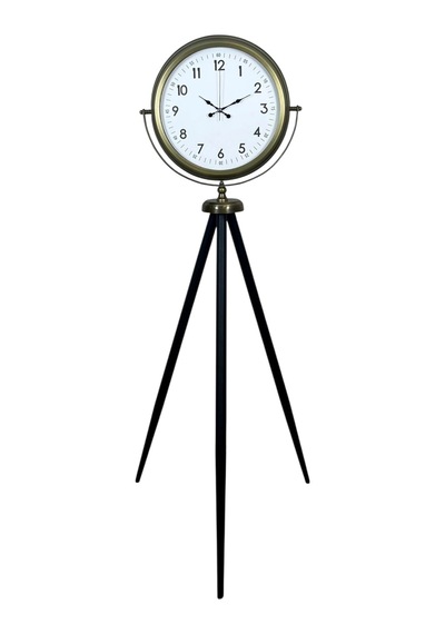 Klasik Eskitme Tripod Ayaklı Saat Çok Renkli