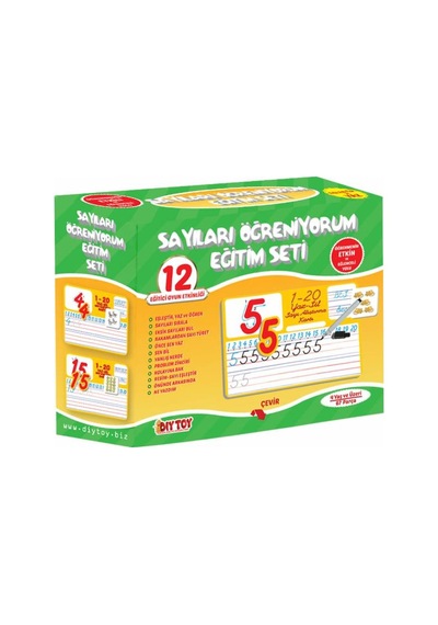 Dıy Toy Sayıları Öğreniyorum Eğitim Seti