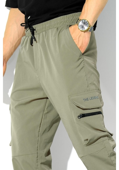 Oksit Luigi Slim Fit Kort Paraşüt Kargo Cepli Outdoor Erkek Eşofman Alt Çok Renkli