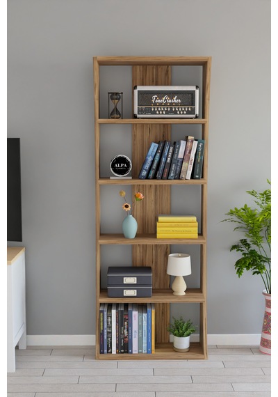 İskandinav Tasarım Çok Raflı Kitaplık 150x50x22 Cm Modern Dekoratif Raf Ünitesi Atlantik Çam İskandinav Tasarım Çok Raflı Kitaplık 150x50x22 Cm Modern Dekoratif Raf Ünitesi Atlantik Çam