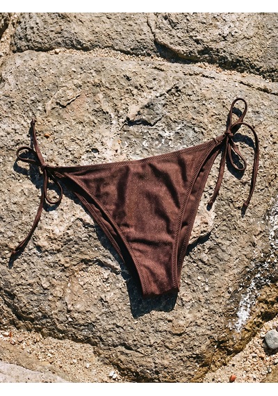 Lcw Dream Gri Brazilian Parlak Görünümlü Kadın Bikini Alt