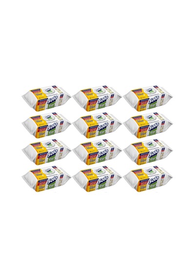 Solo Yüzey Temizlik Havlusu- 100 Yaprak Limon & Portakal Tazeliği 12'li Set