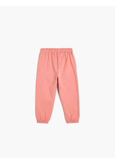 Koton Basic Jogger Eşofman Altı Beli Lastikli Pamuklu Pembe 5wmg40011ak Gül Koton Basic Jogger Eşofman Altı Beli Lastikli Pamuklu Pembe 5wmg40011ak Gül
