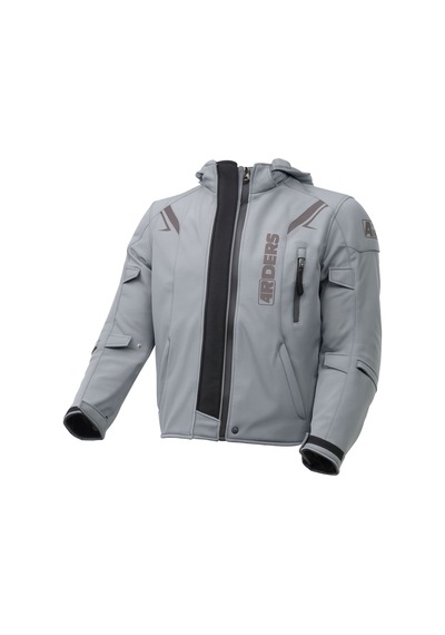 4riders Rex Pro Korumalı Softshell Motosiklet Montu Gri