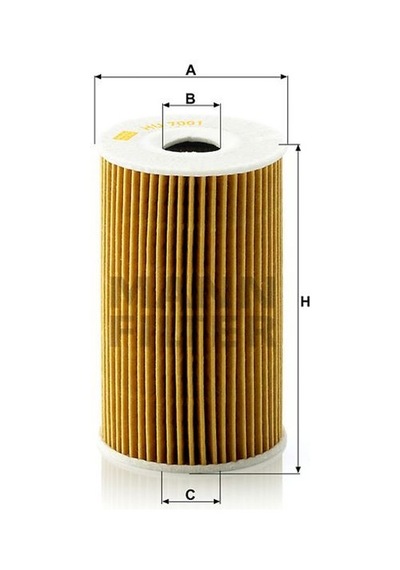 MANN HU7001X YAĞ FİLTRESİ ACCENT ERA 09- i20 09- i30 08-11 i40 08