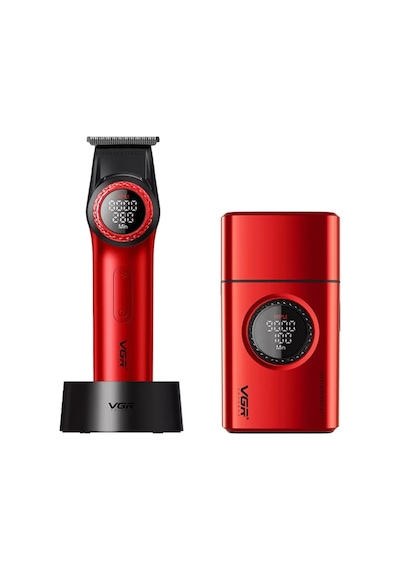 V-977 & V-377 Dlc Bıçaklı Çizim Trimmer Ve Sinekkaydı Shaver Seti - 2'li Set