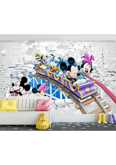 Mickey Ve Minnie Mouse Duvar Kağıdı