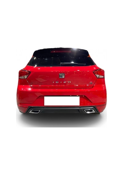 Seat İbiza Uyumlu Difüzör Çift Egsoz Görünümlü Mat Siyah 2017-2019 Parça