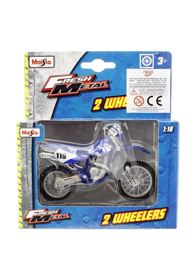 Yamaha Tt-r250 1 18 Ölçek Model Motosiklet