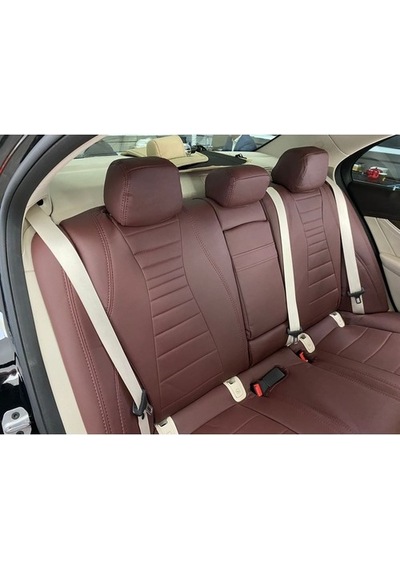 Mercedes Benz E180 Araca Özel Deri Oto Koltuk Kılıfı (509243124)