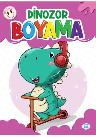 Sevimli Dinozor Boyama - Yqbx-629273