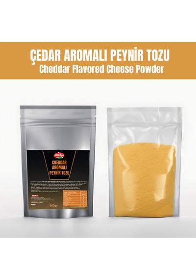 Çedar Aromalı Peynir Tozu Cheddar Cheese Powder