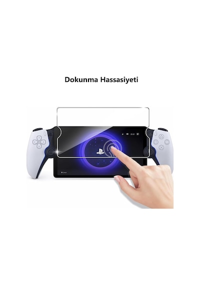 Sony Playstation Portal 8 İnç İle Uyumlu Ekran Koruyucu Oyun Konsolu