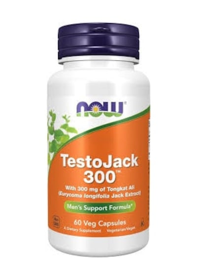 Now Foods Tongkat Ali Testojack 300, 300 Mg, 60 Veg Capsules