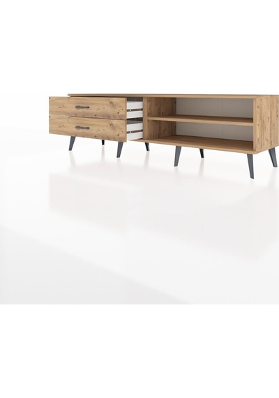 Hyperion Tv Ünitesi Tek Raflı 2 Çekmeceli 176x44x51 Çam-çam/çam Atlas Çam/atlas Çam Hyperion Tv Ünitesi Tek Raflı 2 Çekmeceli 176x44x51 Çam-çam/çam Atlas Çam/atlas Çam
