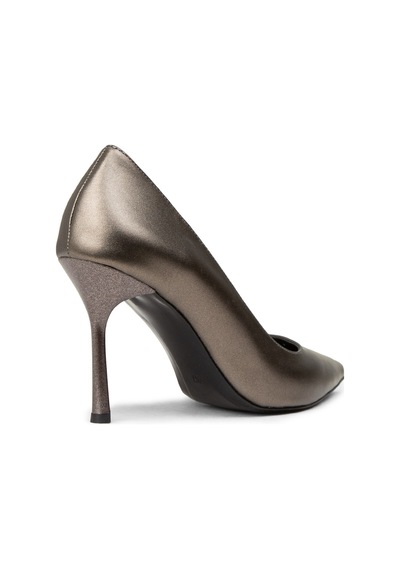 Deery Kadın Platin Renkli Stiletto Topuklu Ayakkabı - P4539zpltm01 Platin