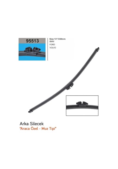 Rbw 95513 Ford Galaxy 2015- Arka Muz Silecek