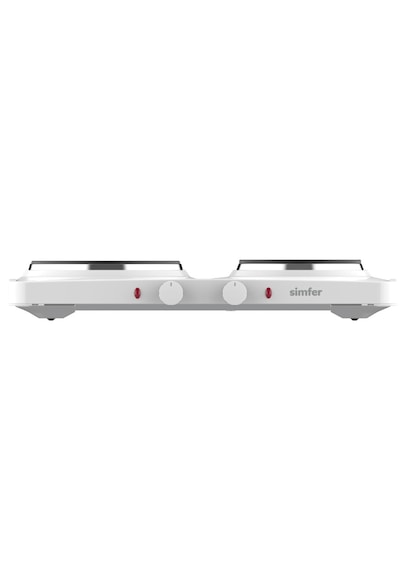 Simfer HP2500W Hot Plate İki Gözlü Elektrikli Ocak Beyaz