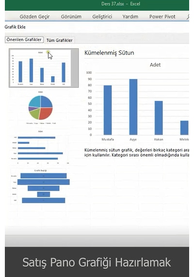 Microsoft Excel Video Ders Eğitim Seti