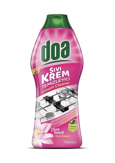 Doa Mineralli Sıvı Krem Temizleyici Çiçek Buketi 750 Ml 24'li Paket 24'lü Set