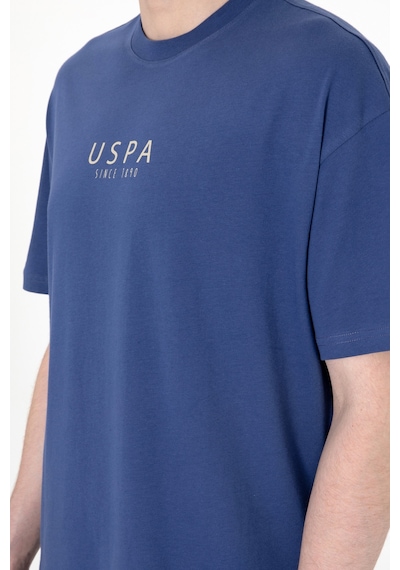 U.S. Polo Assn. Erkek Oversize Fit Bisiklet Yaka Açık Lacivert Tişört 50299543-VR059 U.S. Polo Assn. Erkek Oversize Fit Bisiklet Yaka Açık Lacivert Tişört 50299543-VR059
