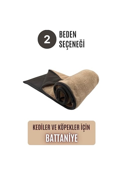 Çift Katlı, Yıkanabilir Kedi Ve Köpek Battaniyesi, Evcil Hayvan Örtüsü Kahve, Medium Acı Kahve - Pembe