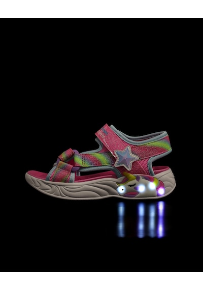 Skechers Unıcorn Dreams Sandal-dreamy Unıcorns Büyük Kız Çocuk Pembe Işıklı Sandalet 303107l Pkmt