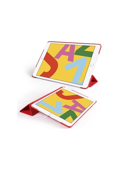 Apple Uyumlu iPad 10.2 8.nesil Zore Smart Cover Standlı 1-1 Kılıf Kapaklı Kılıf