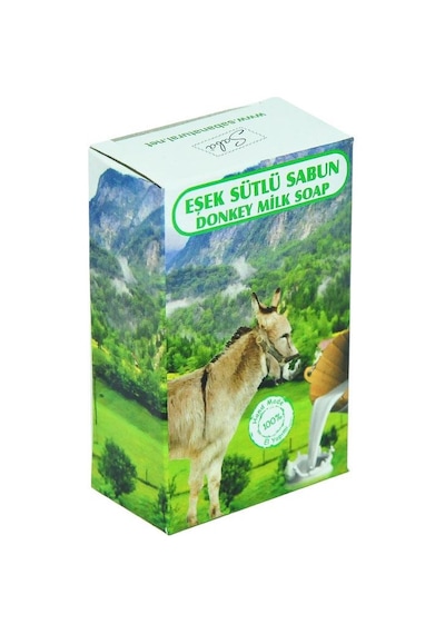 Saba Kostiksiz Katı Eşek Sütü Sabunu 125 G