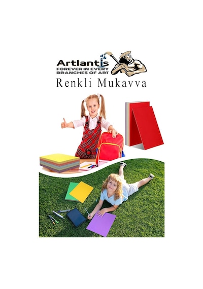 Renkli Mukavva 10 Renk 35x50 Cm 1 Paket Sert Renkli Karton 1.0 Mm Okul Okul Öncesi Anasınıfı Hobi Etkinlik