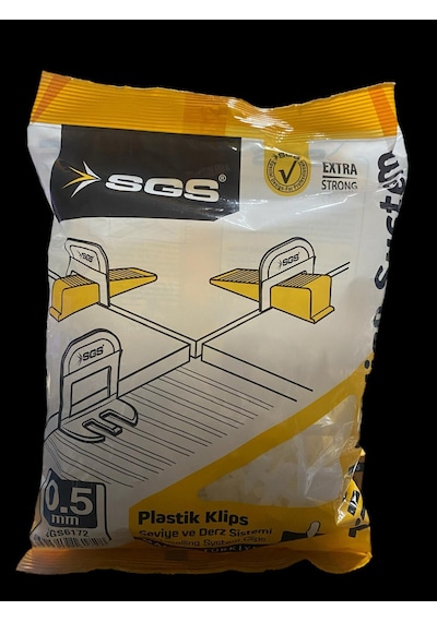 Sgs 6172 Derz Seviye Tespit Klipsi 0,5mm 100ad