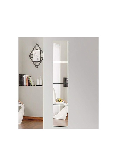 Enc Home 20x20 Kare Ayna Gümüş