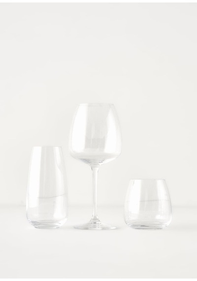 Anser Kristal Bardak Seti 6'li Naturel 400 Cc Çok Renkli