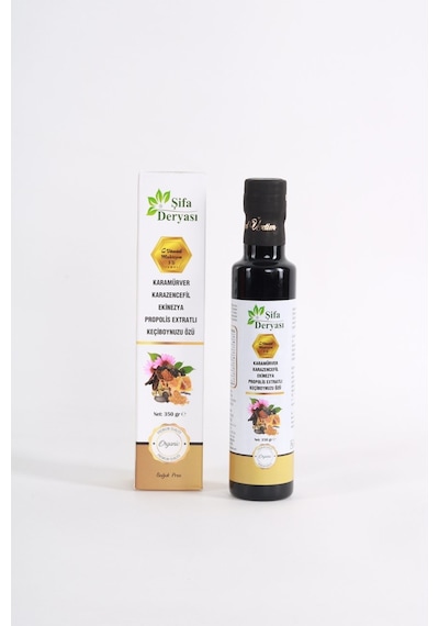 Şifa Deryası Karamürver Karazencefil Ekinezya Propolis Keçiboynuzu Özü 350 G
